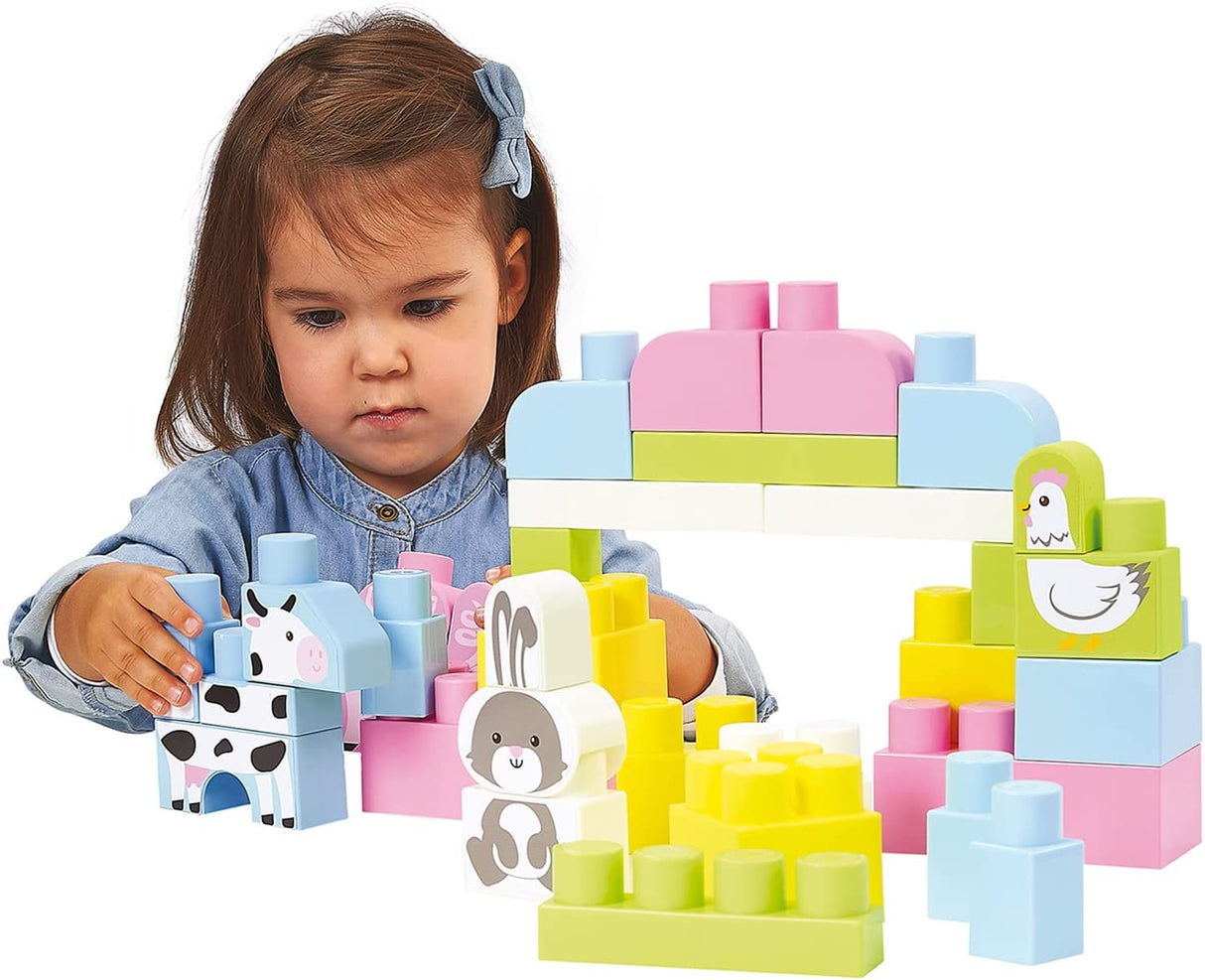 Les Maxi 50 Peces Farm Animals Barrel - CONSTRUCTION - LEGO/KNEX ETC - Beattys of Loughrea