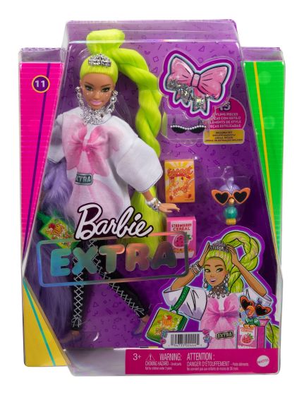Barbie Extra Doll - Neon Green Hair - BARBIE - Beattys of Loughrea