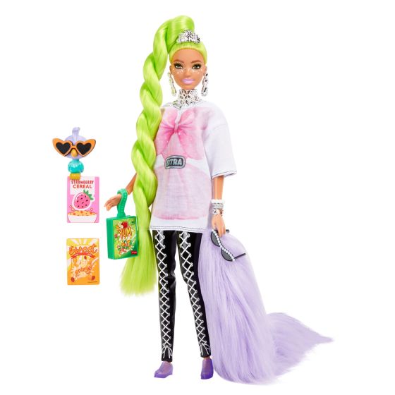Barbie Extra Doll - Neon Green Hair - BARBIE - Beattys of Loughrea