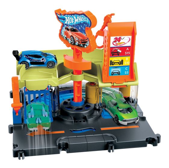 Hot Wheels City Themed Pack Assorted - CARS/GARAGE/TRAINS - Beattys of Loughrea