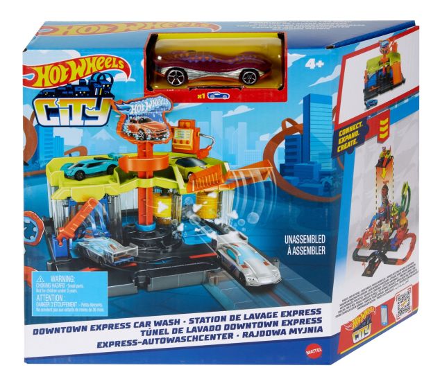 Hot Wheels City Themed Pack Assorted - CARS/GARAGE/TRAINS - Beattys of Loughrea
