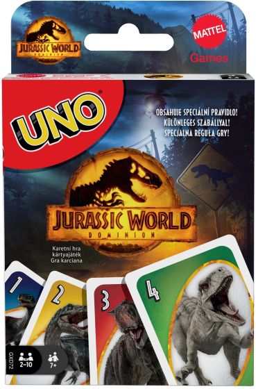 Uno Licensed Jurassic World 3 - BOARD GAMES / DVD GAMES - Beattys of Loughrea