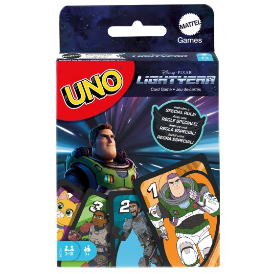 Uno Licensed Lightyear - BOARD GAMES / DVD GAMES - Beattys of Loughrea