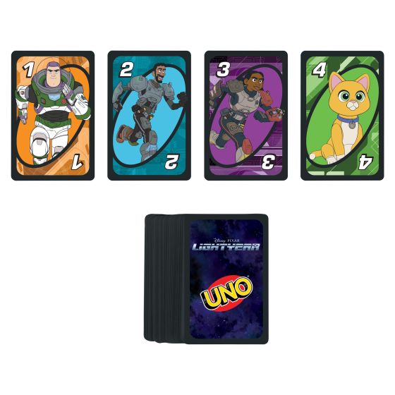 Uno Licensed Lightyear - BOARD GAMES / DVD GAMES - Beattys of Loughrea