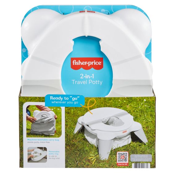 Fisher Price Ready To Go Potty - GENERAL - BLANKETS /BAGS/SAFETY FIRST - Beattys of Loughrea