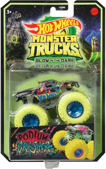 Hot Wheels Mt Glow In The Dark 1:64 Assorted - CARS/GARAGE/TRAINS - Beattys of Loughrea