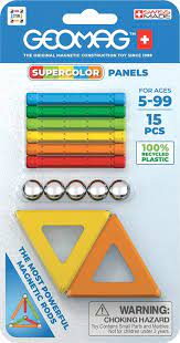 Geomag Supercolor Recycled Plastic - CONSTRUCTION - LEGO/KNEX ETC - Beattys of Loughrea