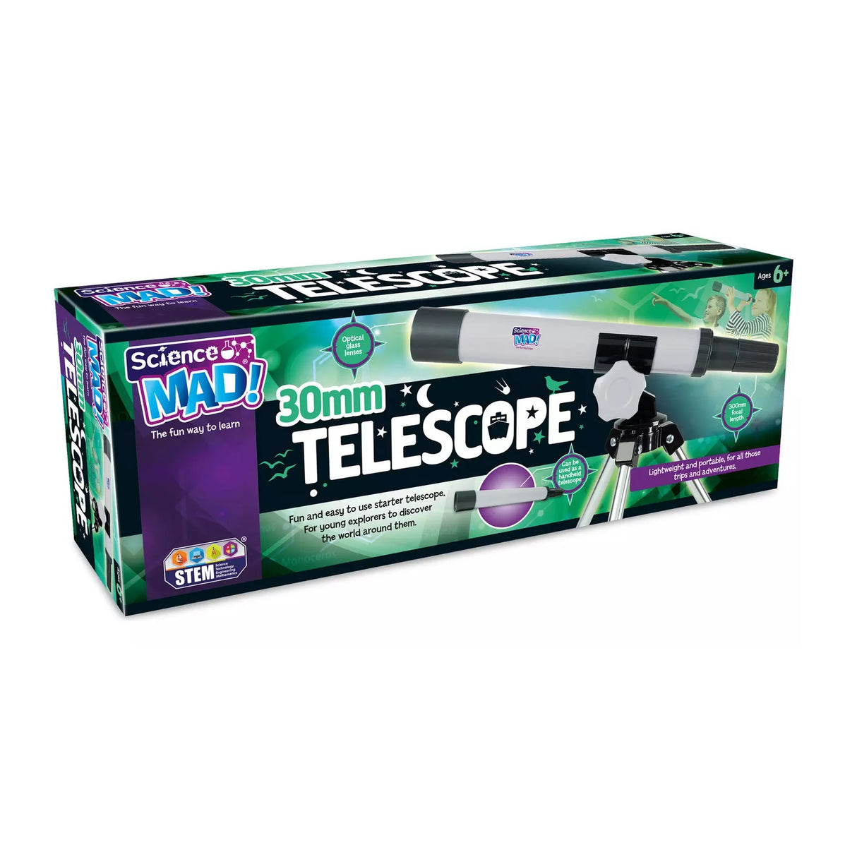 Science Mad 30mm Telescope - ART & CRAFT 2 - Beattys of Loughrea