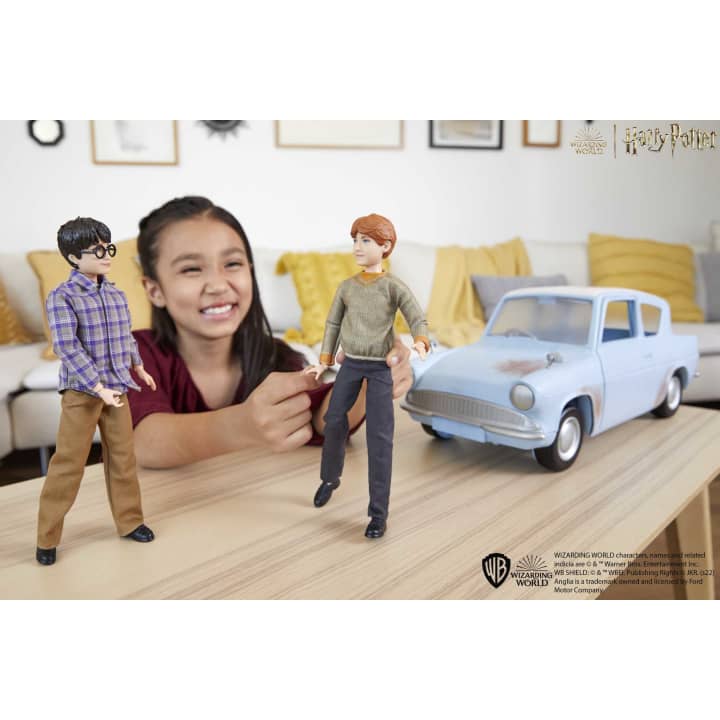 Harry Potter Flying Car & Two Dolls - DOLLS - Beattys of Loughrea