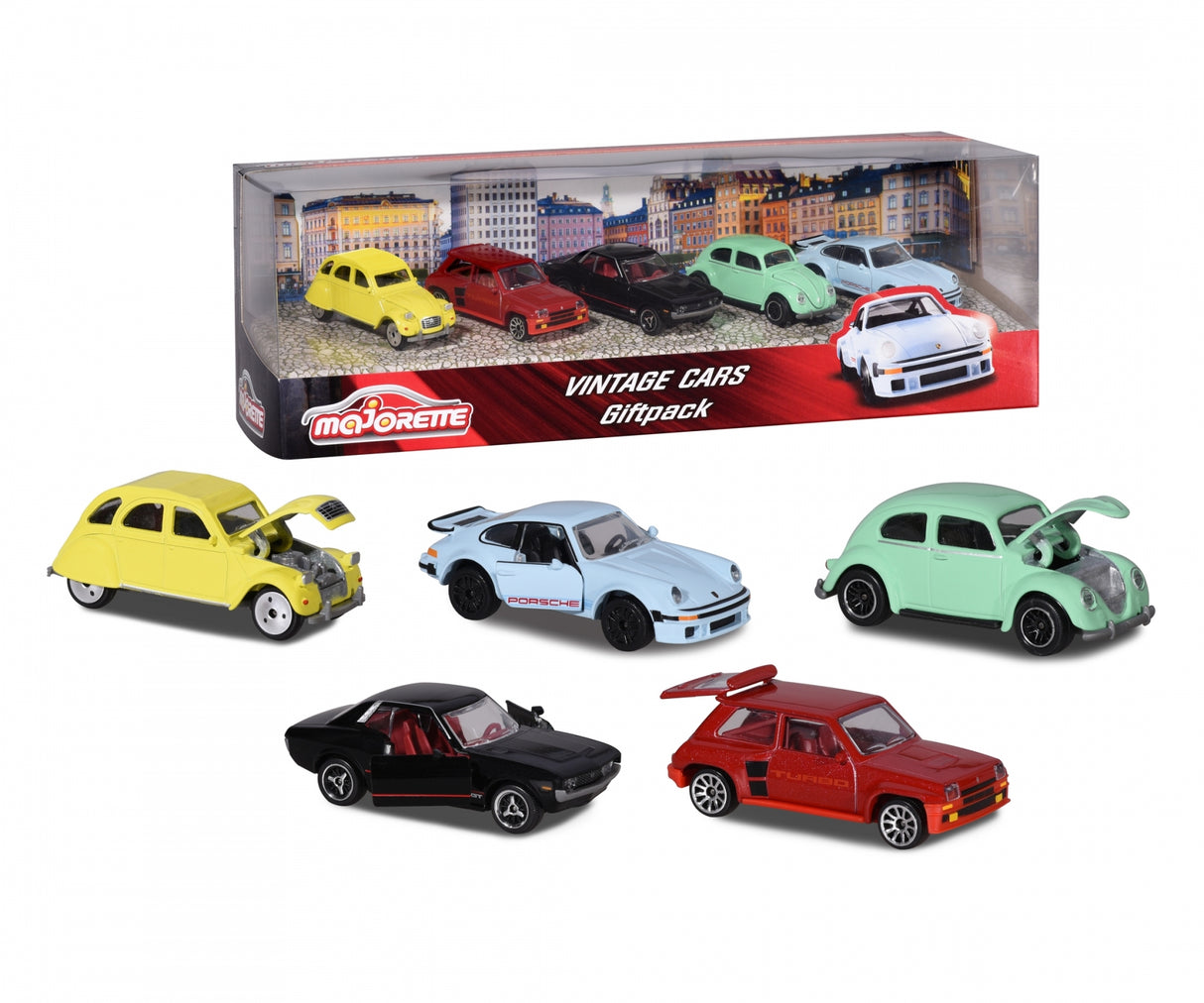 Vintage 5 Pack Car Gift Box - FARMS/TRACTORS/BUILDING - Beattys of Loughrea