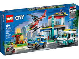 Lego 60371 City Police Emergency Vehicles HQ - CONSTRUCTION - LEGO/KNEX ETC - Beattys of Loughrea