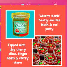 Cherry Bomb Crunch 8Oz Tub Ss37 Slime - ART & CRAFT/MAGIC/AIRFIX - Beattys of Loughrea