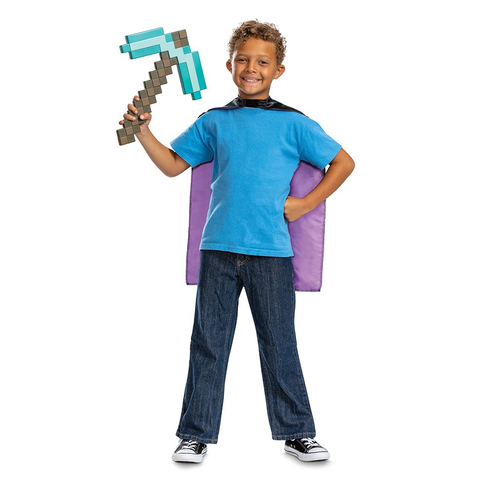 Minecraft Pickaxe & Cape Set - ROLE PLAY - Beattys of Loughrea
