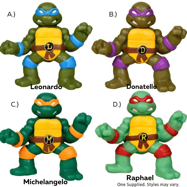 Teenage Mutant Ninja Turtles - Turtles Movie - Stretch Squishy - A/M, TRANSFORMERS - Beattys of Loughrea