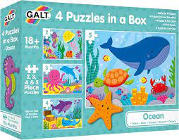 Ocean 4Inabox Puzzle - JIGSAWS - Beattys of Loughrea