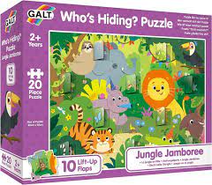 Whos Hiding? Puzzle Jungle Jamboree - JIGSAWS - Beattys of Loughrea