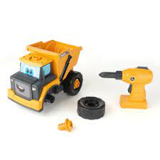 John Deere Build-A-Buddy Yellow Dump Truck Truck - FARMS/TRACTORS/BUILDING - Beattys of Loughrea