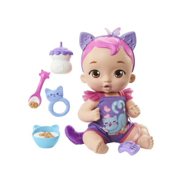 My Garden Baby Snack & Snuggle Kitten - DOLLS - Beattys of Loughrea