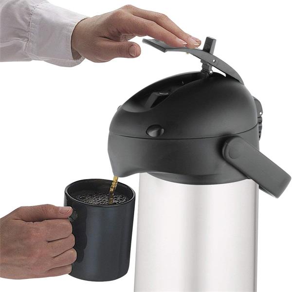 Thermos Lever Action Coffee/Tea Pump Pot 2.5 Litre - FLASKS - Beattys of Loughrea