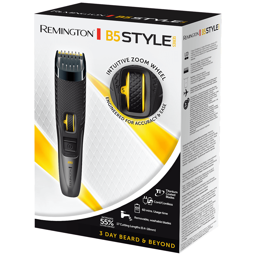 Remington MB5000 B5 Beard Trimmer - RAZORS & NOSE TRIMMERS - Beattys of Loughrea