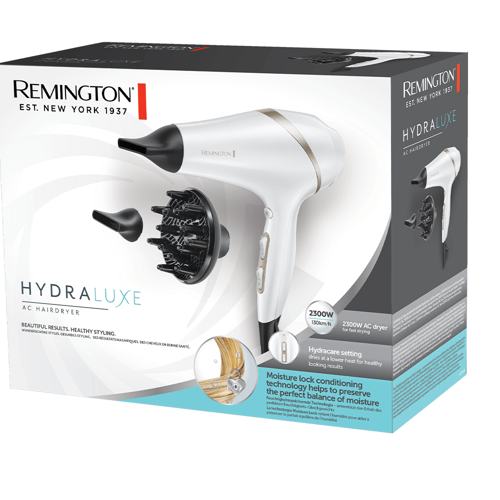 Remington AC8901 Hydralux 2300W Ac Hairdryer - HAIR DRYER - Beattys of Loughrea