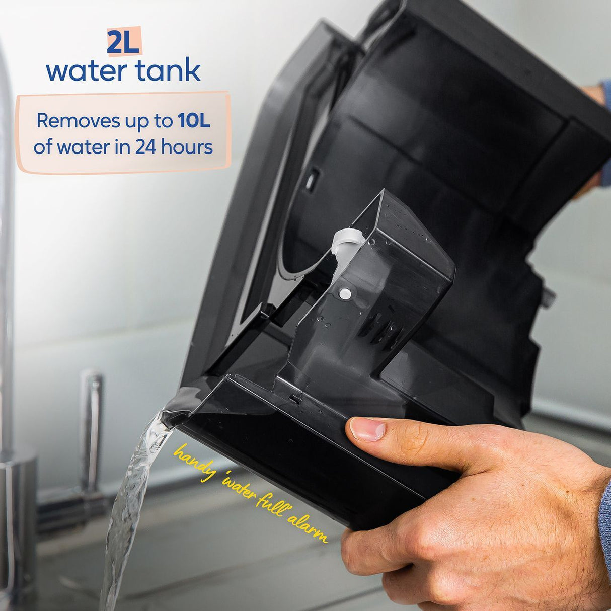 Russell Hobbs Dehumidifier 10 Litre/Day (Damp/Mould & Moisture) - DE HUMIDIFIER - Beattys of Loughrea