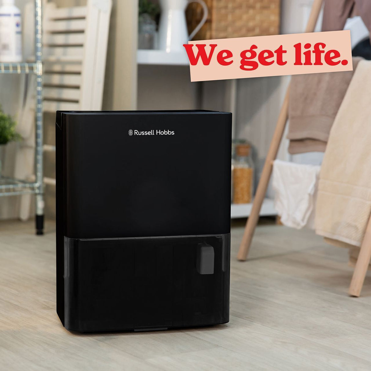 Russell Hobbs Dehumidifier 10 Litre/Day (Damp/Mould & Moisture) - DE HUMIDIFIER - Beattys of Loughrea