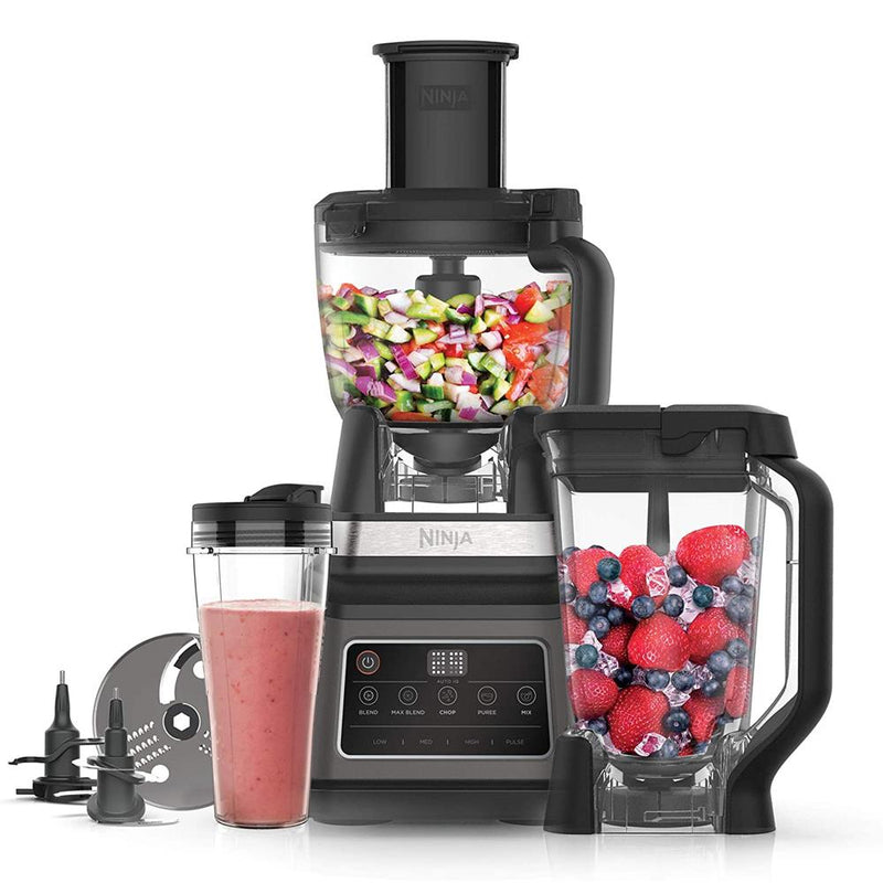 Ninja 3-In-1 Food Processor And Blender With Auto-IQ | BN800UK - FOOD PROCESSORS - Beattys of Loughrea