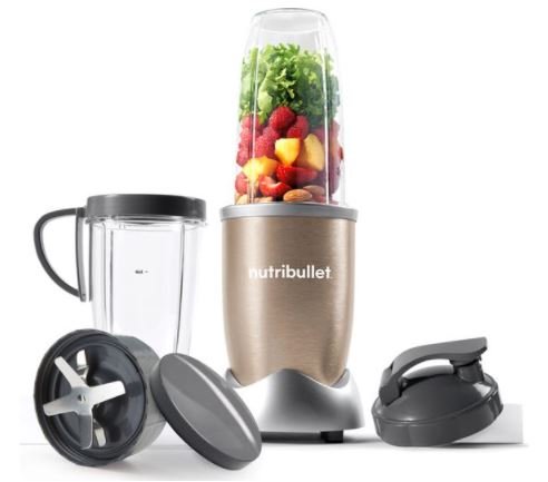 NUTRIBULLET Pro 900 Series Blender - Champagne - LIQUIDISERS - Beattys of Loughrea