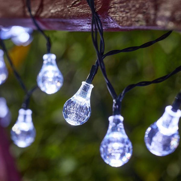 Ultra Solar String Lights,100 Orbs - SOLAR / GARDEN ORNAMENTS - Beattys of Loughrea