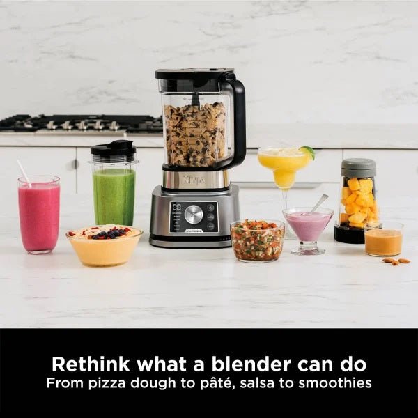Ninja Foodi Power Nutri Blender 3-in-1 with Smart Torque & Auto-iQ 1200W - CB350UK - LIQUIDISERS - Beattys of Loughrea