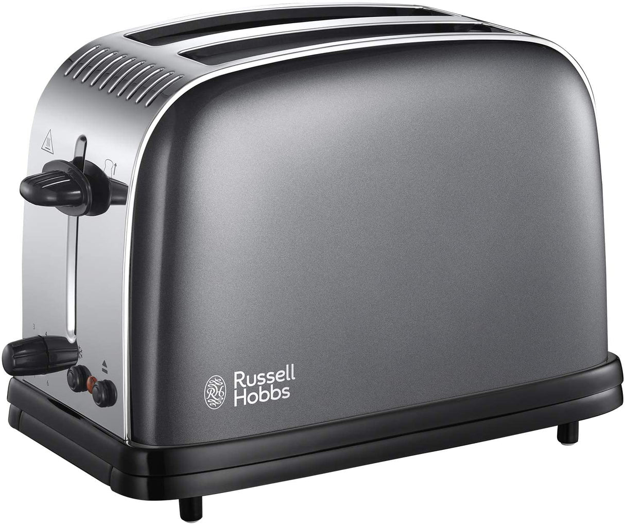 Russell Hobbs- 23332 I 2 Slice Toaster – Grey - TOASTERS - Beattys of Loughrea