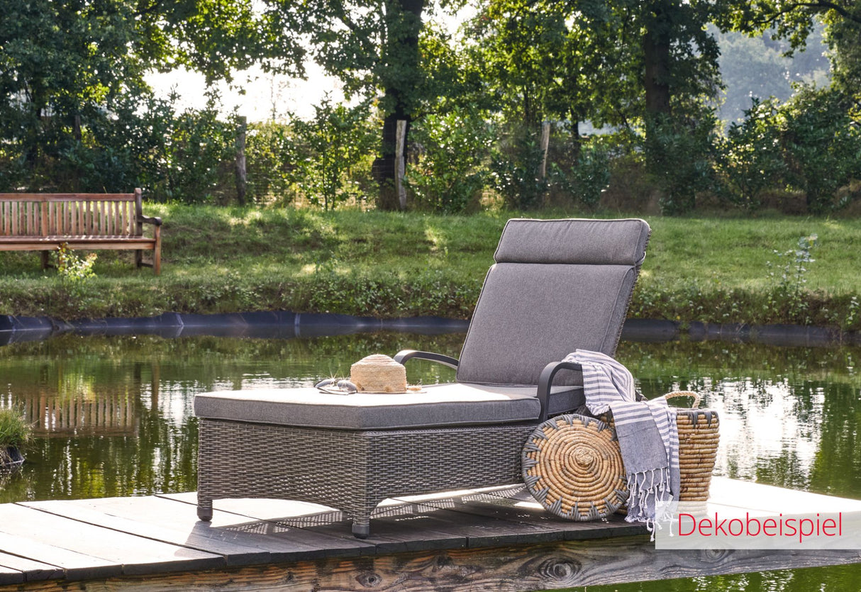 Komido Sunlounger - SINGLE GARDEN BENCH/ CHAIR - Beattys of Loughrea