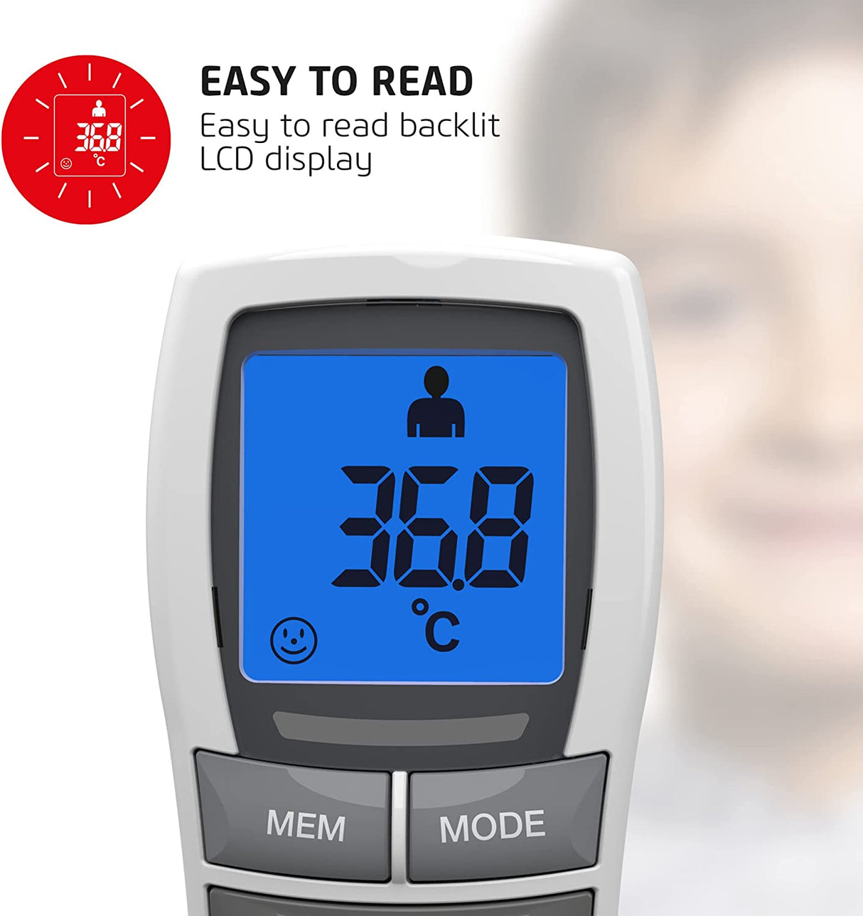 Salter No Touch Infrared Thermometer - THERMOMETERS - Beattys of Loughrea
