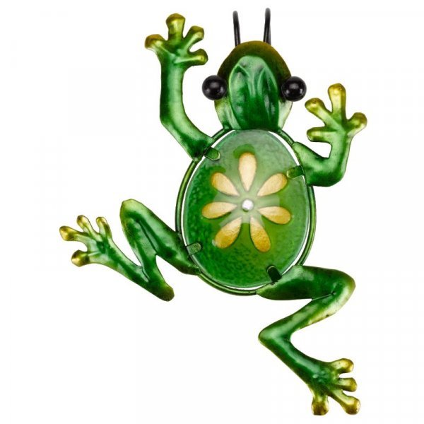 Fancy Frog Pot Hanger - SOLAR / GARDEN ORNAMENTS - Beattys of Loughrea