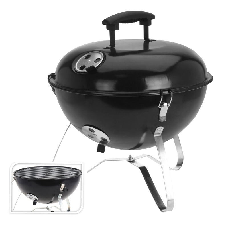 BBQ Charcoal Portable Barbecue Round Black - BBQ - CHARCOAL - Beattys of Loughrea