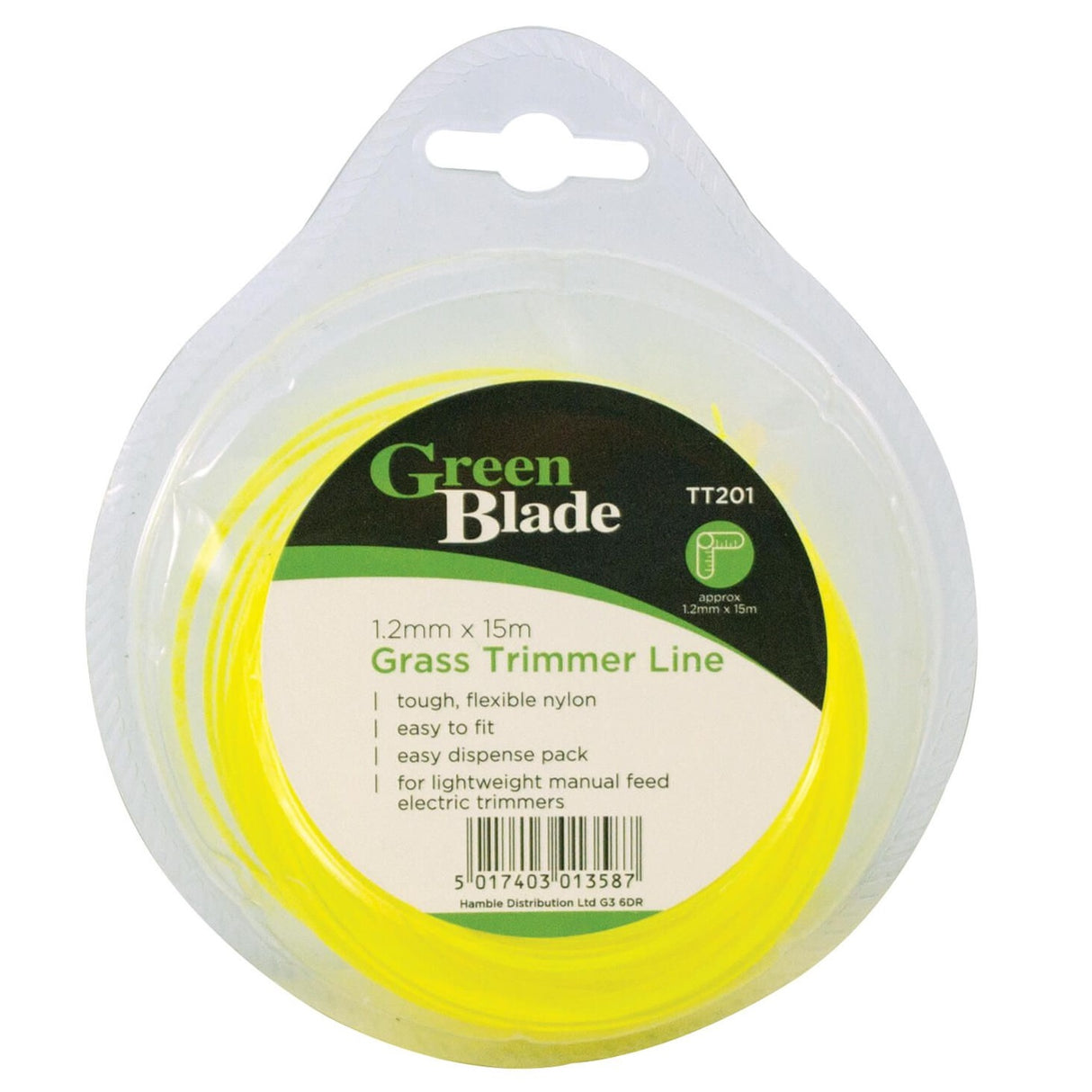 Green Blade Grass Trimmer Line 1.2mm x 15m - LAWNMOWER /STRIMMER PARTS - Beattys of Loughrea