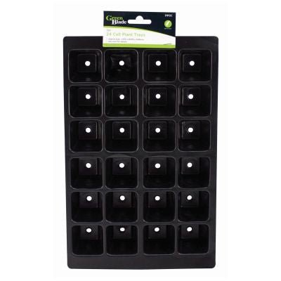 Green Blade 3Pc 24 Cell Plant Trays - PROPAGATOR, SEED TRAY, MATTING - Beattys of Loughrea