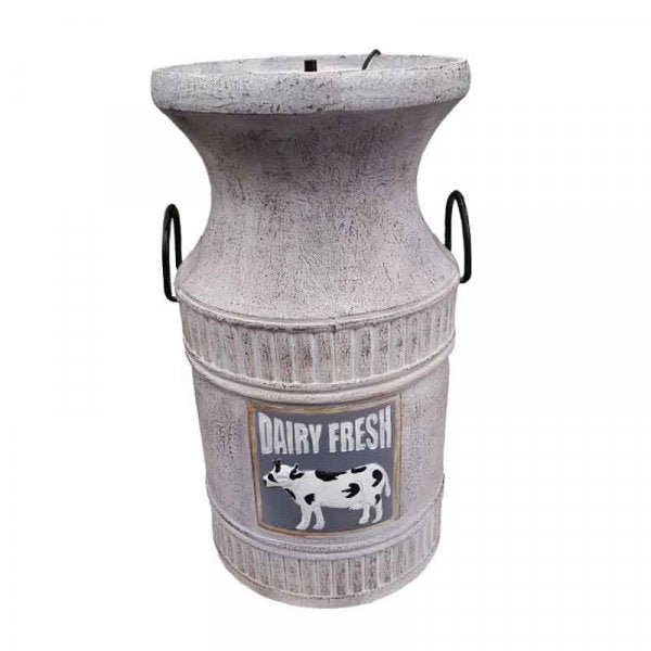 Milk Churn Water Fountain - SOLAR / GARDEN ORNAMENTS - Beattys of Loughrea