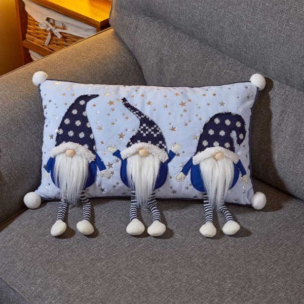 Gonklets! - Blue Rectangular Cushion - CUSHIONS/COVERS - Beattys of Loughrea