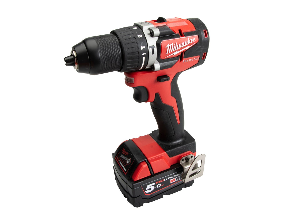 Milwaukee Brushless Combi Drill 18V 1 x 5.0Ah Li-ion - DRILLS - Beattys of Loughrea
