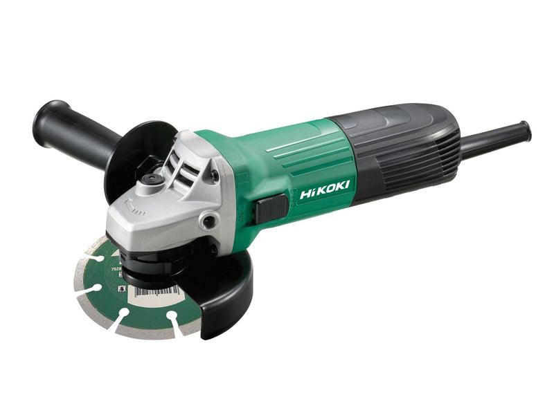 Hikoki 115mm 4.5in Mini Grinder With FREE Diamond Blade - ANGLE GRINDERS/ROUTERS - Beattys of Loughrea