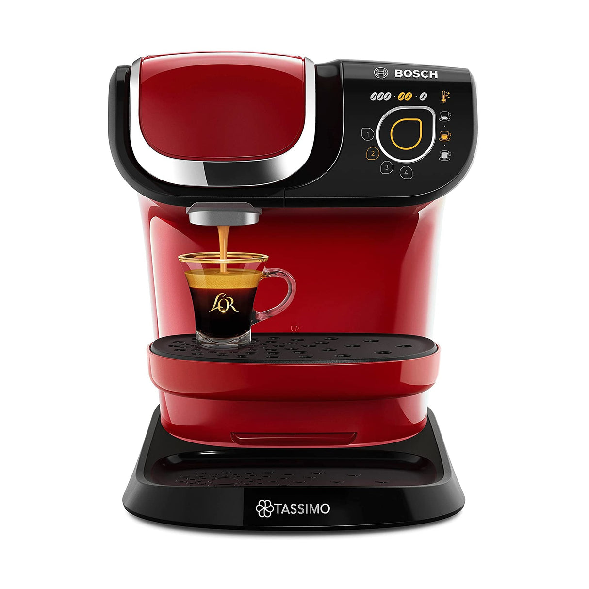 Tassimo My Way 2 Red - Coffee Machine - COFFEE MAKERS / ACCESSORIES - Beattys of Loughrea