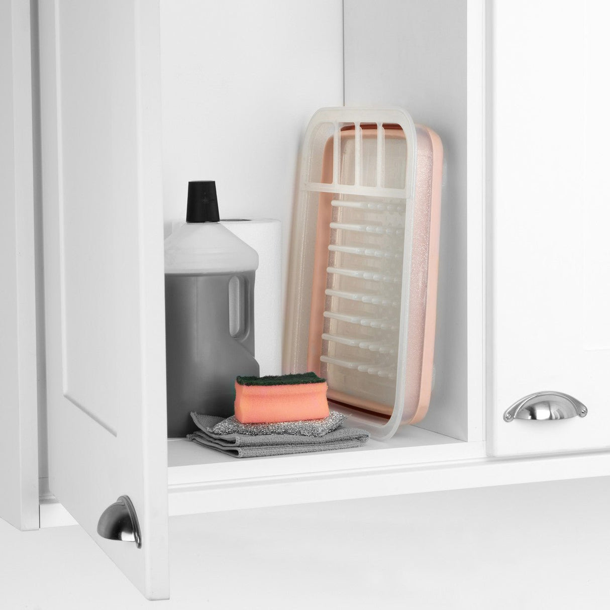 Beldray Glisten Glitter Pink Collapsible Dish Drainer - CLEANING PVC BASIN/LAUNDRY/DRAINERS - Beattys of Loughrea