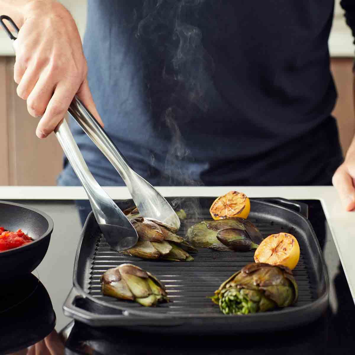 Fissler Cast Iron Rectangular Grill Plate With Handles - COOKWARE - CAST IRON - Beattys of Loughrea
