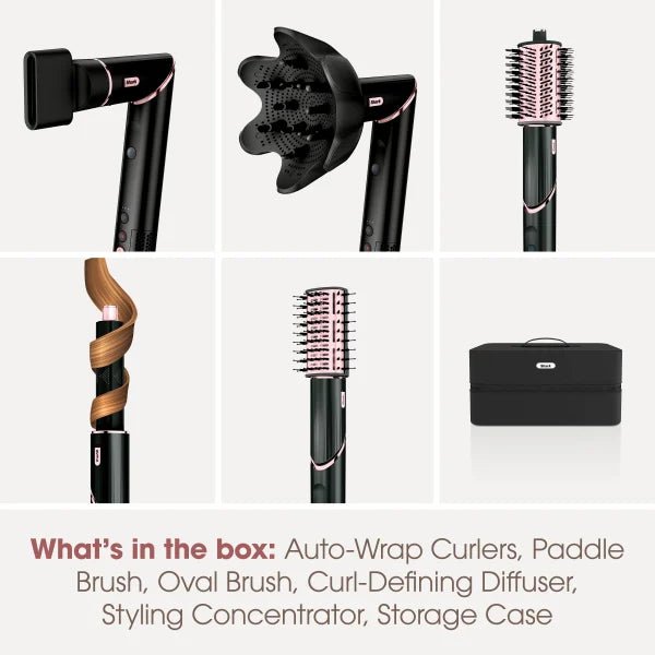 Shark FlexStyle Air Styler & Hair Dryer, 5 Attachments HD440UK - HAIR DRYER - Beattys of Loughrea