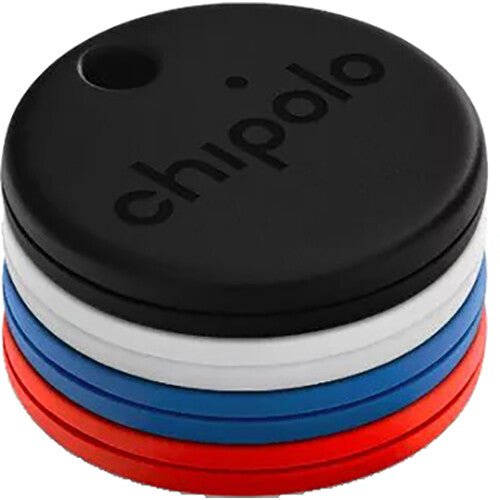 Chipolo ONE Bluetooth Tracker 4 Pack - Black, White, Blue & Red - PHONE ACCESSORIES - Beattys of Loughrea