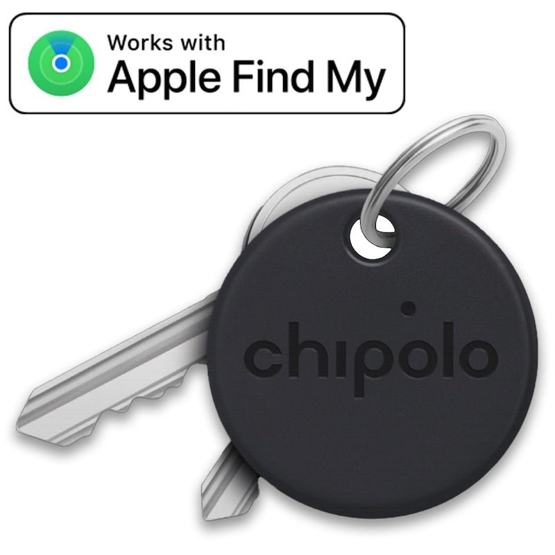 Chipolo ONE Spot Bluetooth Item Tracker Black - APPLE/IOS ONLY - PHONE ACCESSORIES - Beattys of Loughrea