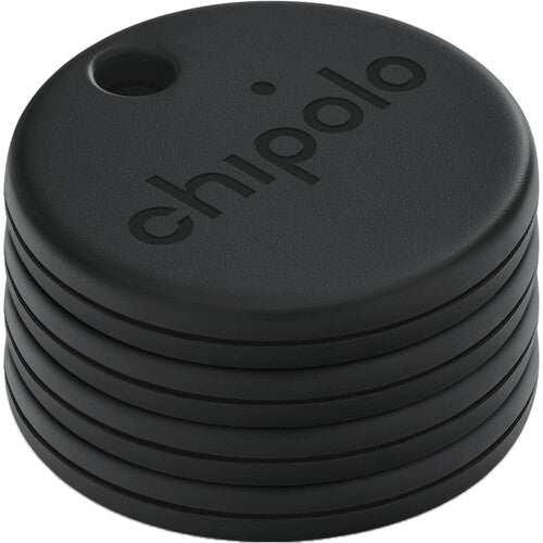 Chipolo ONE Spot Bluetooth Item Tracker Black 4 Pack - APPLE/IOS ONLY - PHONE ACCESSORIES - Beattys of Loughrea