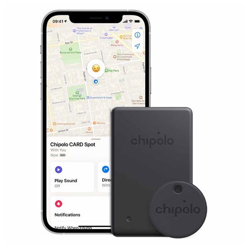 Chipolo ONE Spot & CARD Spot Bundle Pack Black - APPLE/IOS ONLY - PHONE ACCESSORIES - Beattys of Loughrea